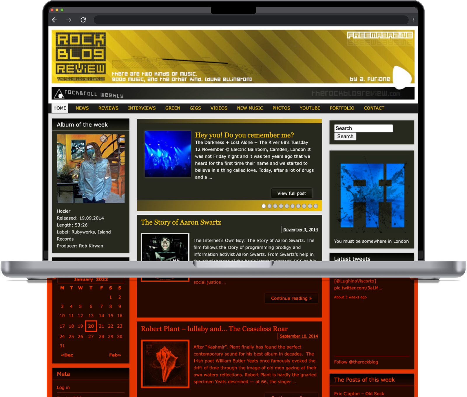 the Rock Blog Review